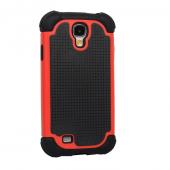 2 Piece Hybrid Rugged Hard PC Soft Silicone Back Case Cover For Samsung S4